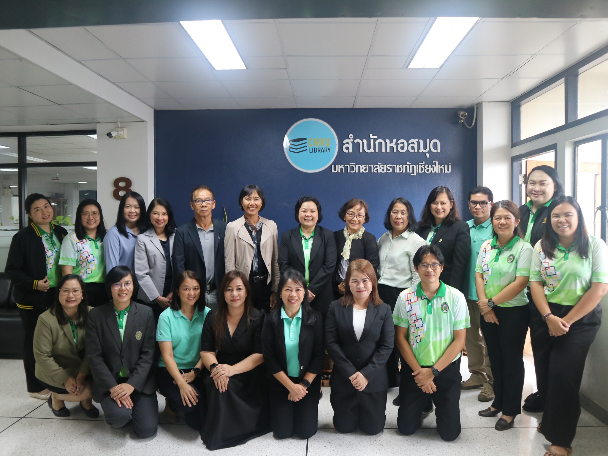 บุคลากรของศูนย์บรรณสารฯ ได้เข้าร่วมสังเกตการณ์และฝึกการตรวจประเมินห้องสมุดสีเขียว ประจำปี พ.ศ. 2568
