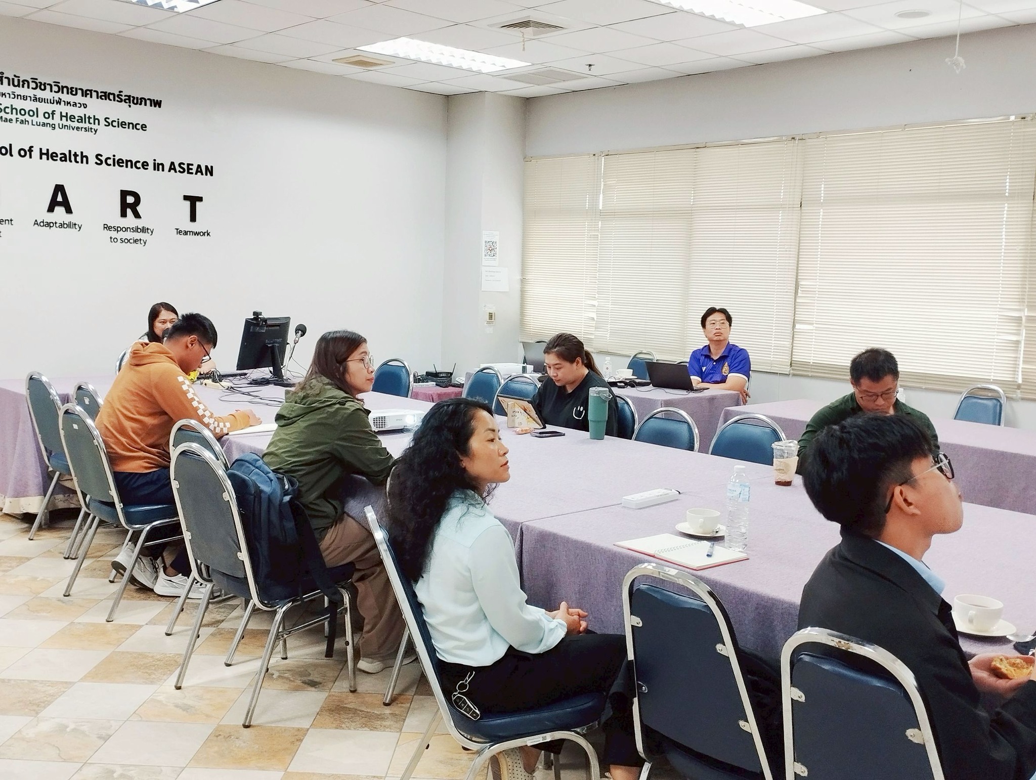 ศูนย์บรรณสารฯ เข้าร่วมปฐมนิเทศนักศึกษาใหม่ระดับบัณฑิตศึกษา รุ่นปีการศึกษา 2568 สนว.วิทยาศาสตร์สุขภาพ มฟล.