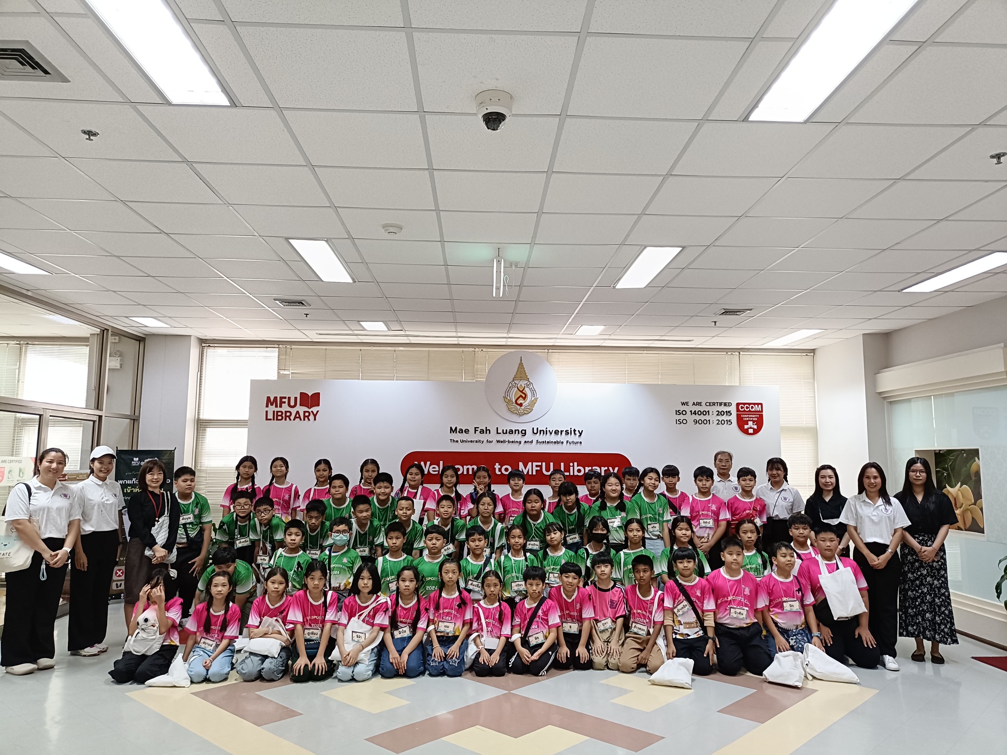 ศูนย์บรรณสารฯ ให้การต้อนรับคณะนักเรียนและคุณครูจากโรงเรียนอนุบาลเชียงใหม่