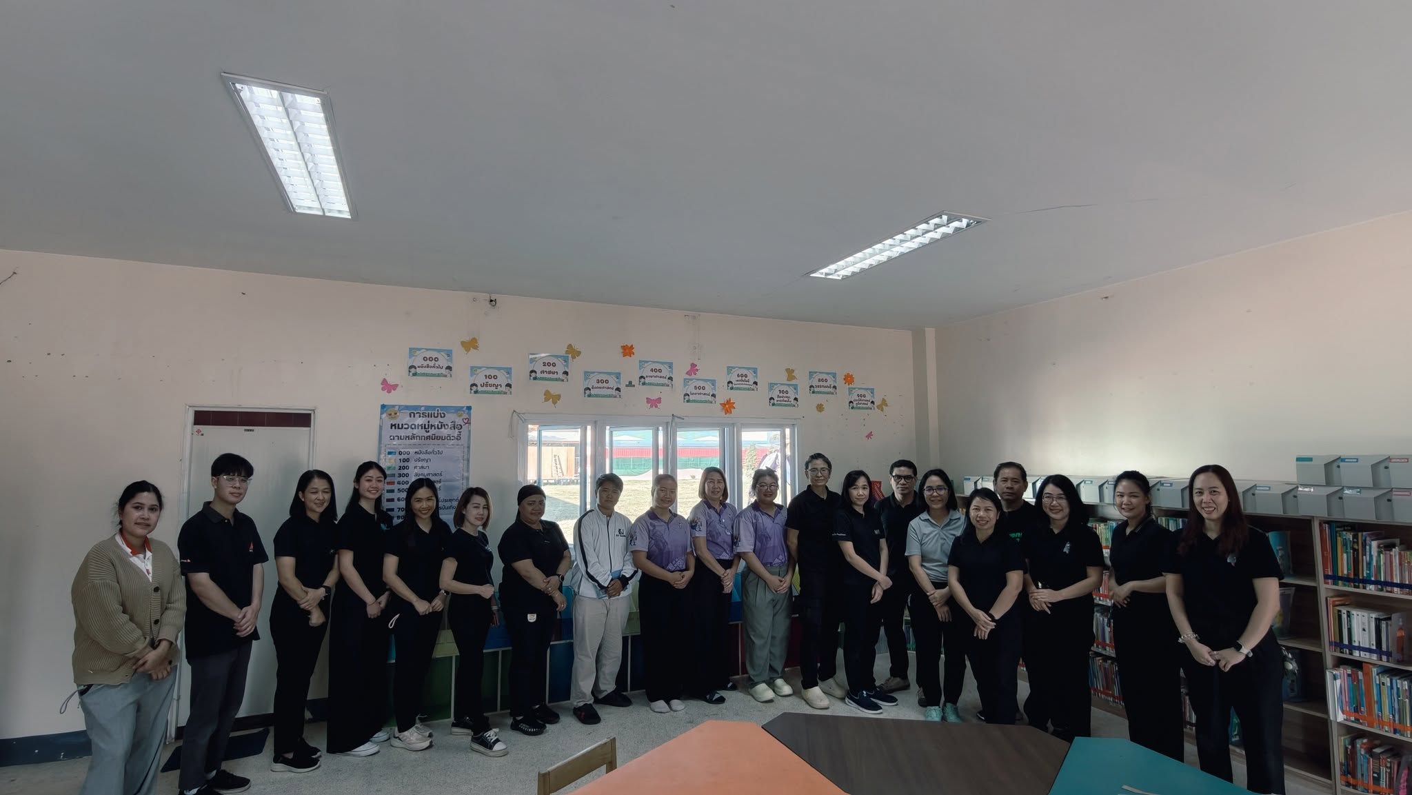  ศูนย์บรรณสารฯ ร่วมจัดห้องสมุดในโครงการ ปันน้ำใจ เพื่อสร้างความยั่งยืน ปีที่ 2