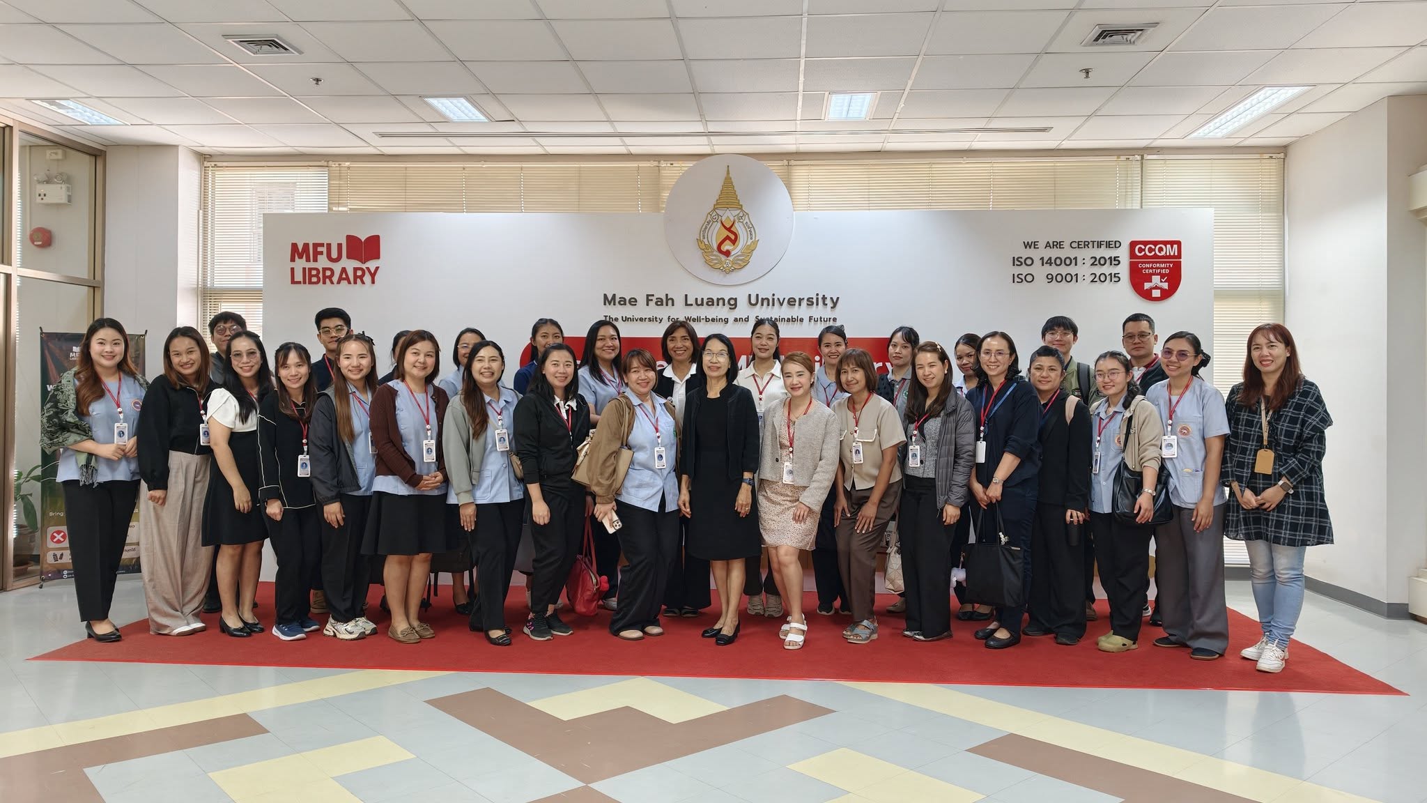 ศูนย์บรรณสารฯ มฟล. ต้อนรับนักศึกษาพยาบาลเฉพาะทาง รุ่นที่ 3 เข้าเยี่ยมชมและแนะนำการใช้ทรัพยากรสารสนเทศ