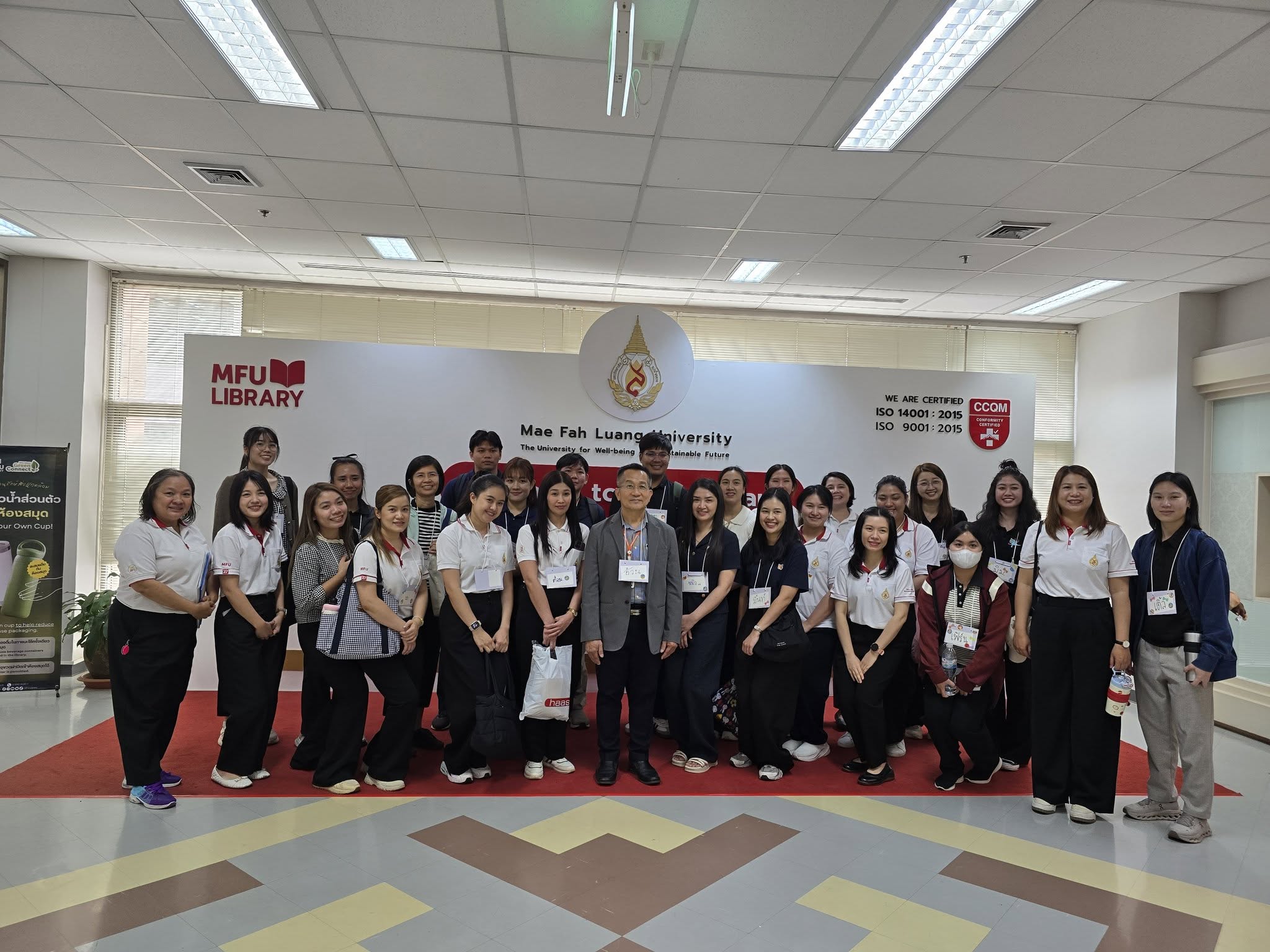 ศูนย์บรรณสารฯ ได้ให้การต้อนรับคณะพนักงานใหม่จากโครงการ 