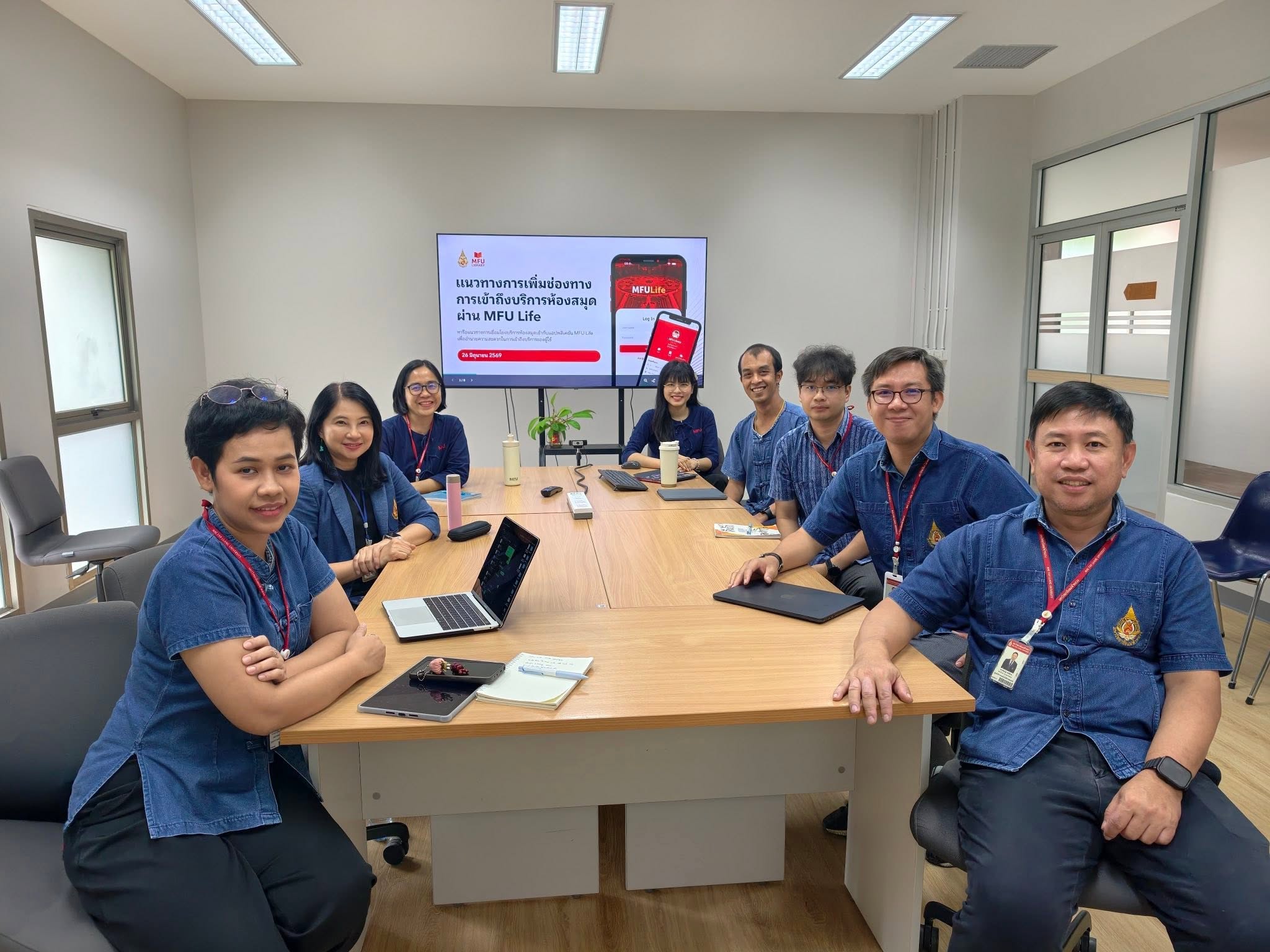 ศูนย์บรรณสารฯ ผนึกศูนย์ไอที มฟล. ดีไซน์ช่องทางเข้าถึงห้องสมุดเพื่ออำนวยความสะดวกผู้ใช้บริการ