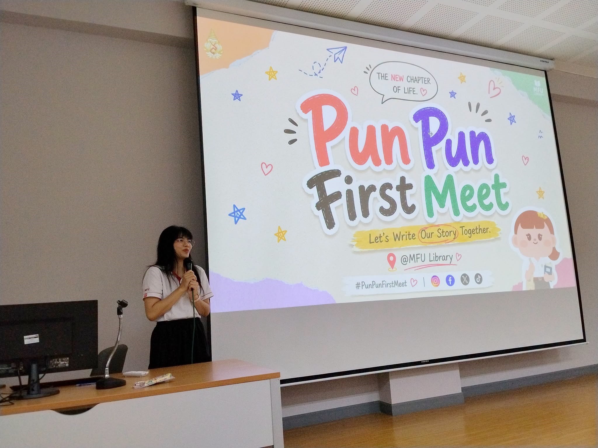 ศูนย์บรรณสารฯ จัดกิจกรรม Pun Pun First Meet 2026 เพื่อแนะนำการใช้ห้องสมุดสำหรับนักศึกษาใหม่