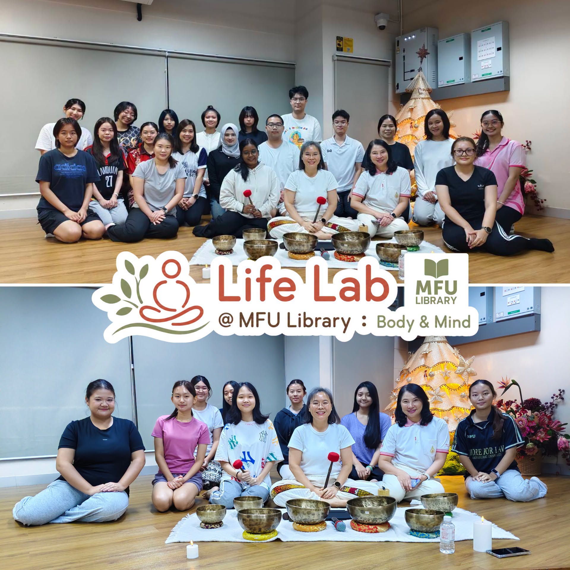 MFU Library จัดกิจกรรม Life Lab @ MFU Library (ครั้งที่ 2): Body & Mind